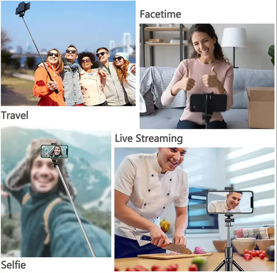 ZYLO SnapStick Pro — Wireless Selfie Stick & Tripod