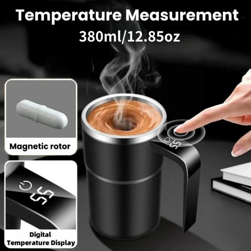ZYLO SmartStir — Electric Self-Stirring Temperature Display Mug
