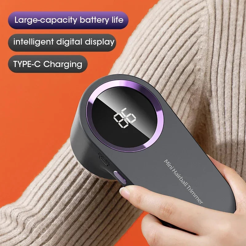 ZYLO TrimEase Pro — Rechargeable Fabric Shaver & Lint Remover