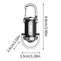 ZYLO FlashMate Pro — Multifunctional LED Keychain Flashlight