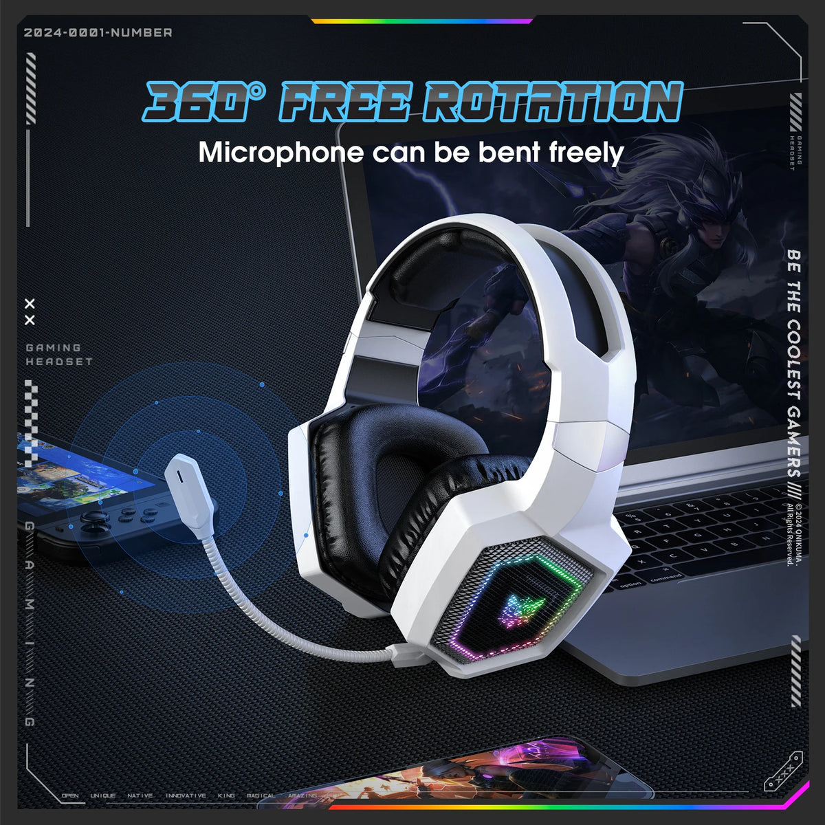 ZYLO Wireless Gaming Headset