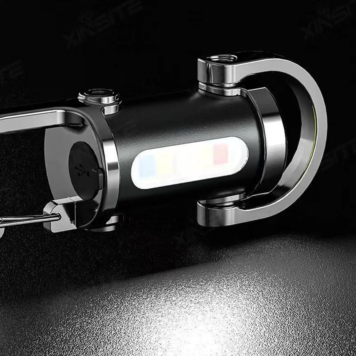 ZYLO FlashMate Pro — Multifunctional LED Keychain Flashlight