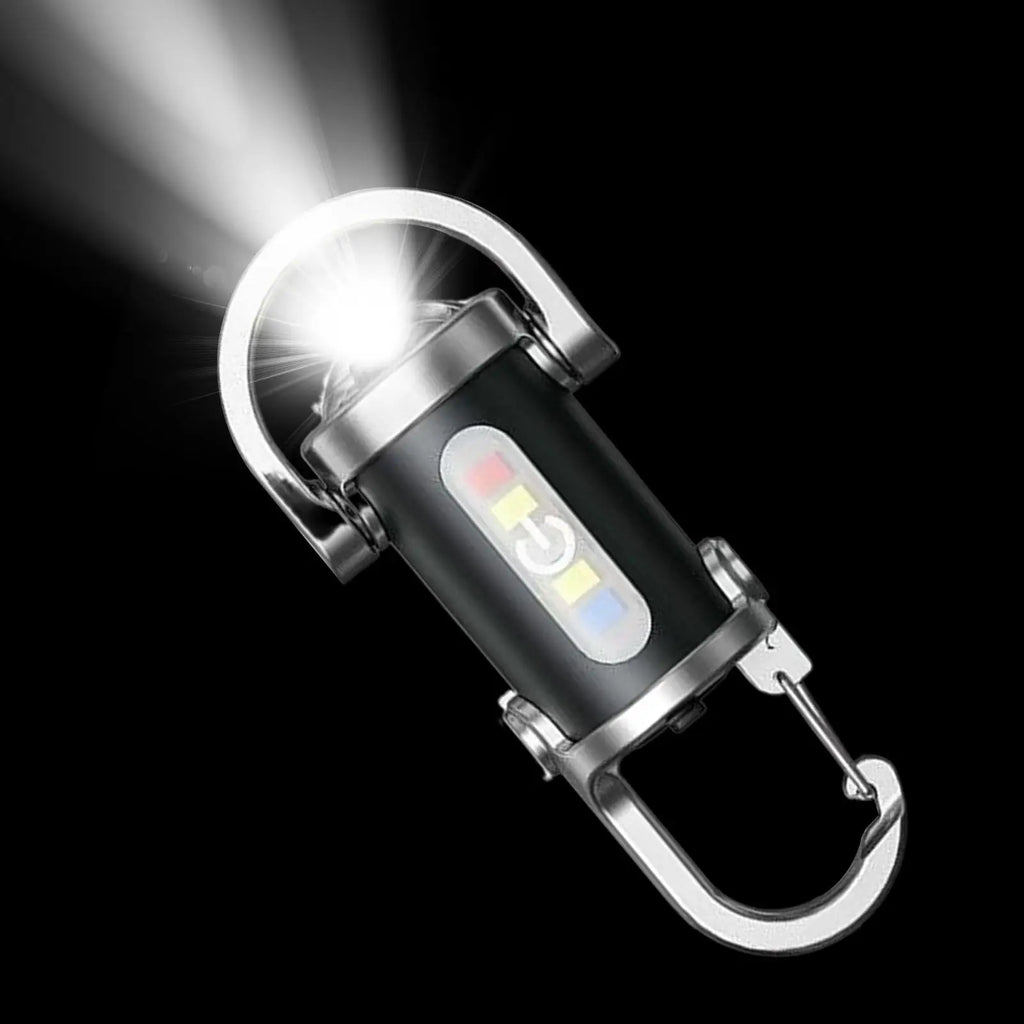 ZYLO FlashMate Pro — Multifunctional LED Keychain Flashlight