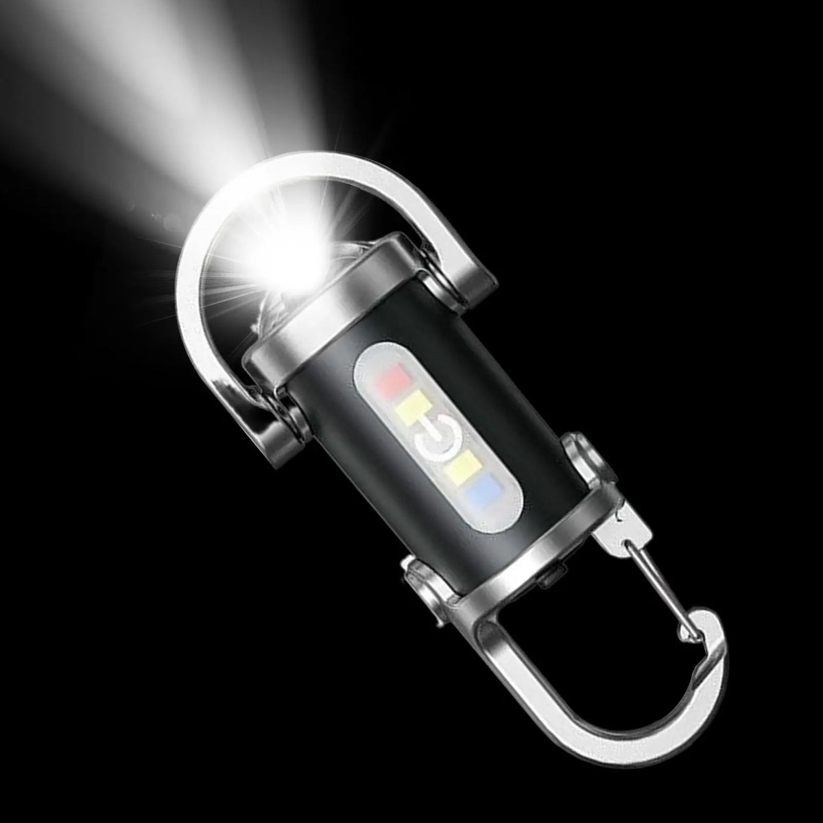 ZYLO FlashMate Pro — Multifunctional LED Keychain Flashlight